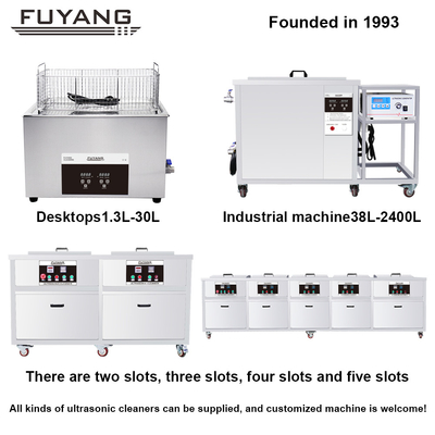 quality 61L 264L 560L 960L 2400L 40KHz สแตนเลสแบบเต็มช่วงอุตสาหกรรมขนาดใหญ่ Ultrasonic Cleaner factory