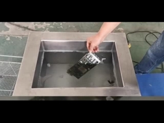 SUS304 เครื่องทำความสะอาดอัลตราโซนิกอุตสาหกรรมที่ปรับแต่งได้