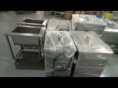 ดูการสาธิตเครื่องทำความสะอาดชิ้นส่วนอัลตราโซนิคอุตสาหกรรมแบบปรับแต่งได้ Stainless Steel 96L 3000W