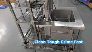 แนะนำการทำความสะอาดอัลตราโซนิกสแตนเลส 38L